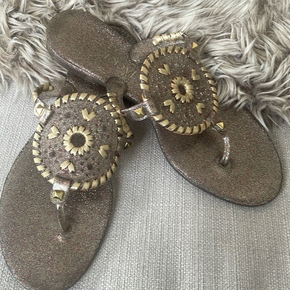 Jack Rogers jelly sandals